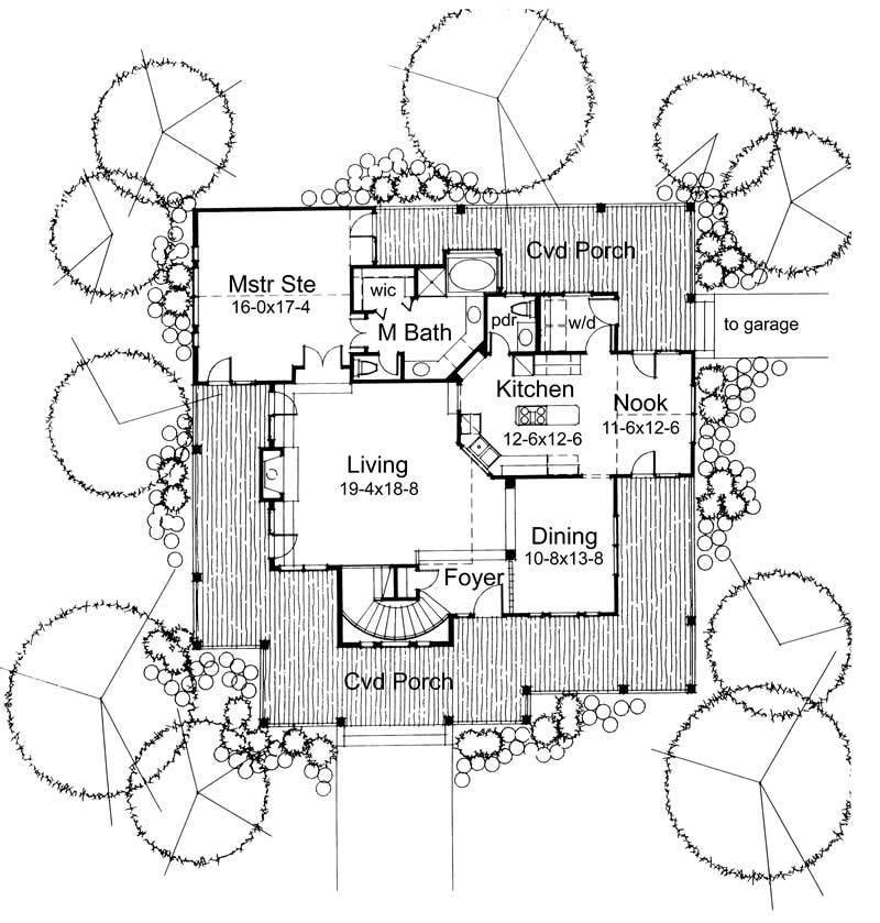 Main Floor Plan DW2112
