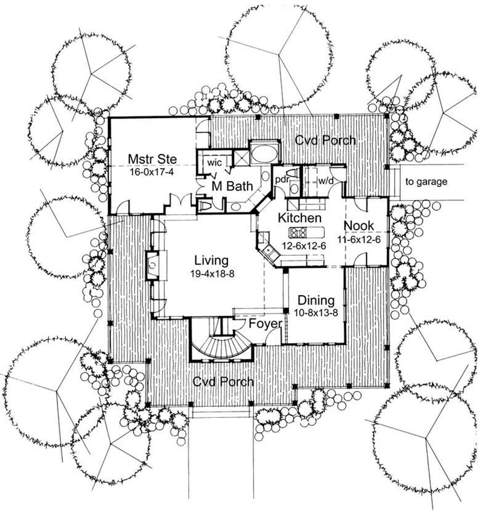 Main Floor Plan DW2112