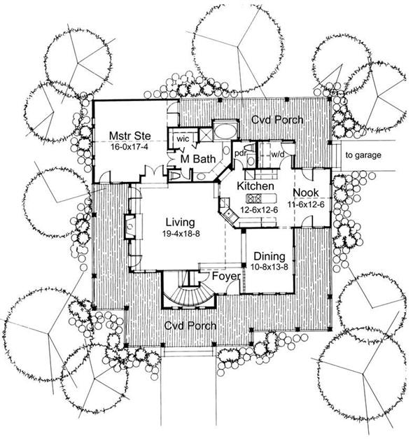 Main Floor Plan DW2112