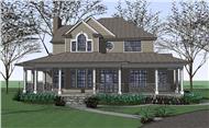 Main image for house plan # 20790