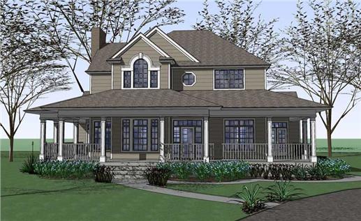 Main image for house plan # 20790