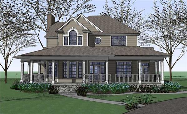 Main image for house plan # 20790