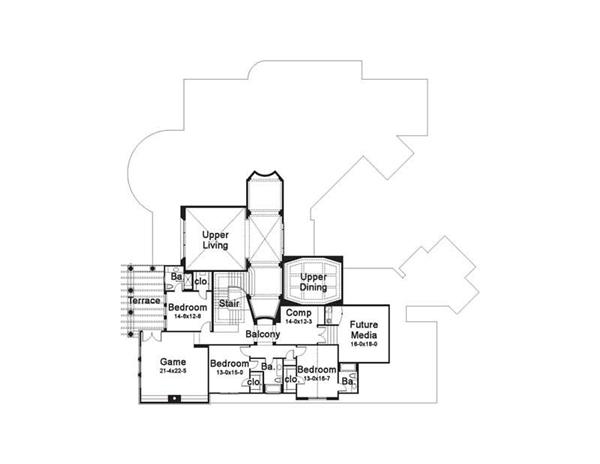 Second Floor Plan DW8205