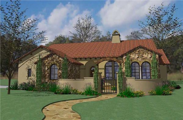 Main image for house plan # 20728