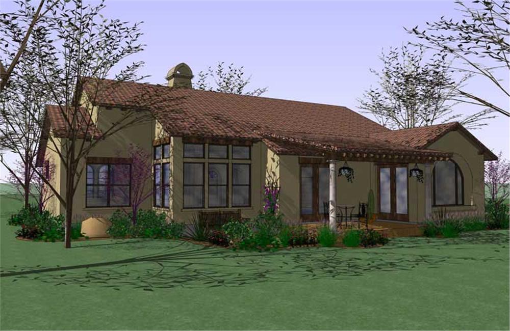 Rear Elevation DW1749