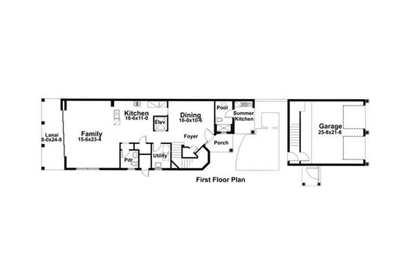Main Floor Plan DW3967