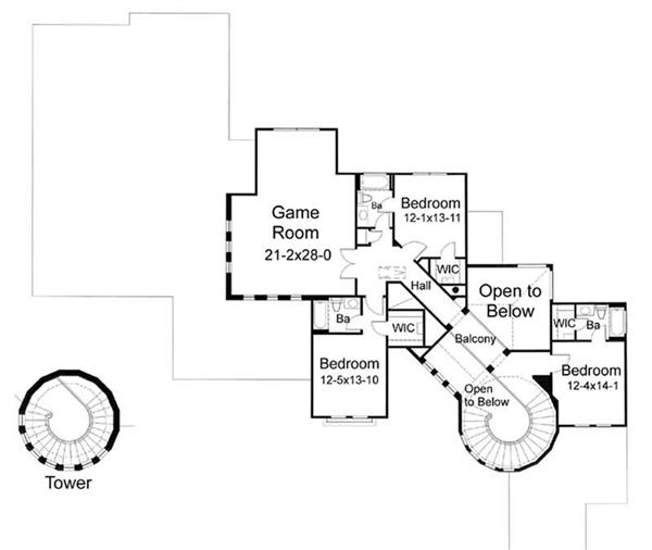 Second Floor Plan DW5202