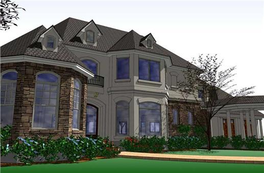 Main image for house plan # 20866