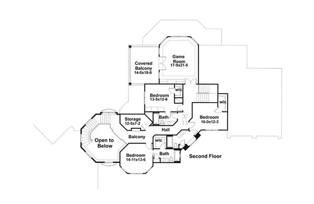 Second Floor Plan DW5351