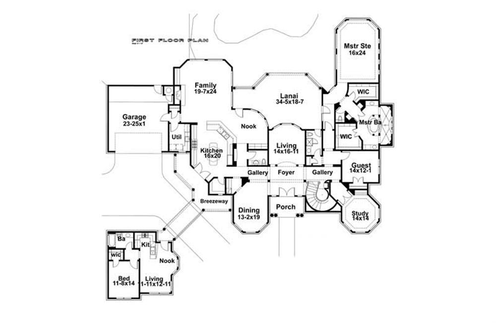 Main Floor Plan DW6024