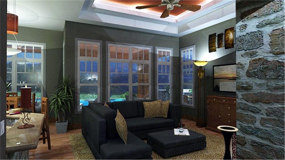 117-1092 house plan family room