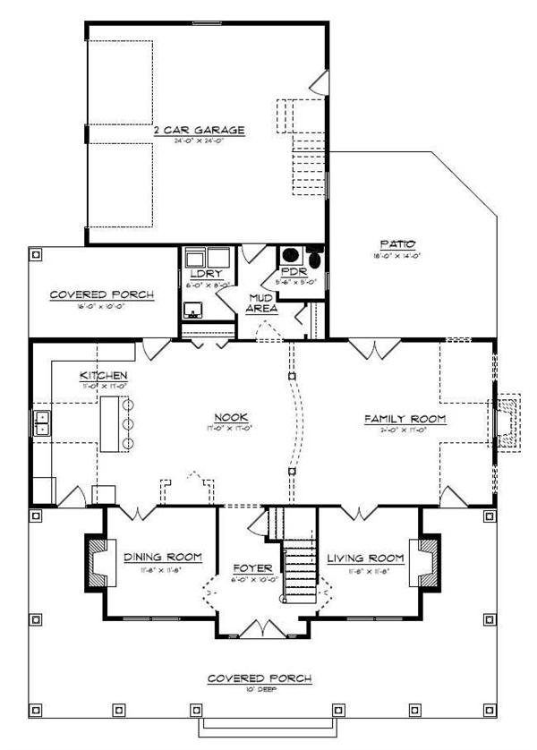 Floor Plan Fifth Story for country home plans # CR-534-B