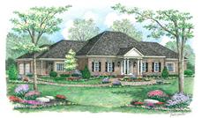 Main image for country house plan # 18094