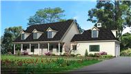 Main image for country house plans # 18091