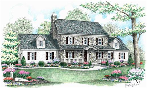 Main image for house plan # 18073
