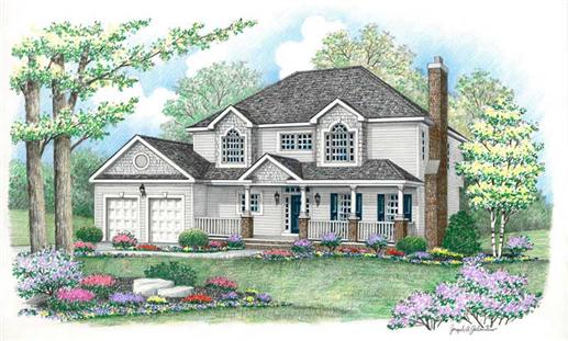 Main image for house plan # 18090