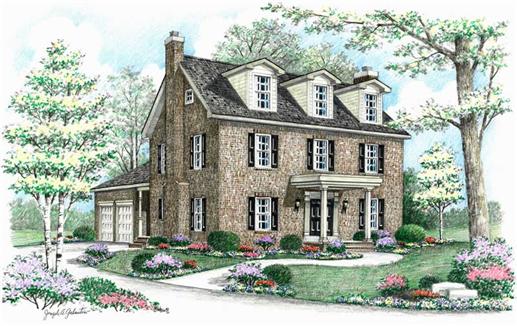 Main image for house plan # 18088