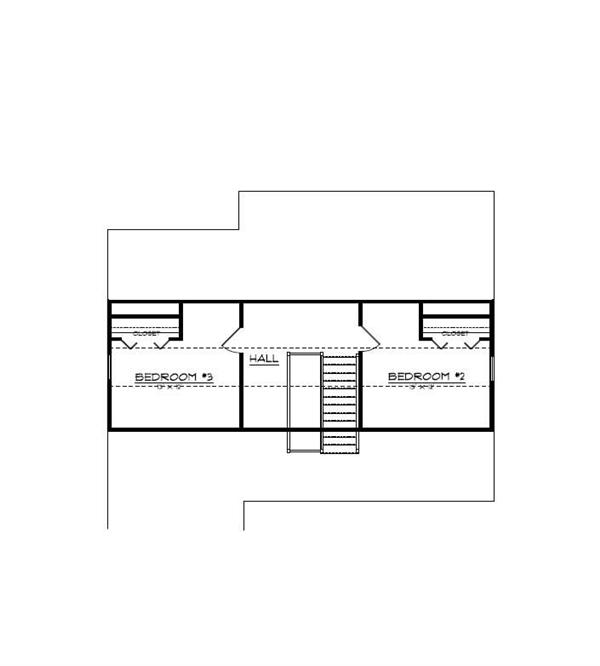 Floor Plan Third Story for country home plans # CR-609