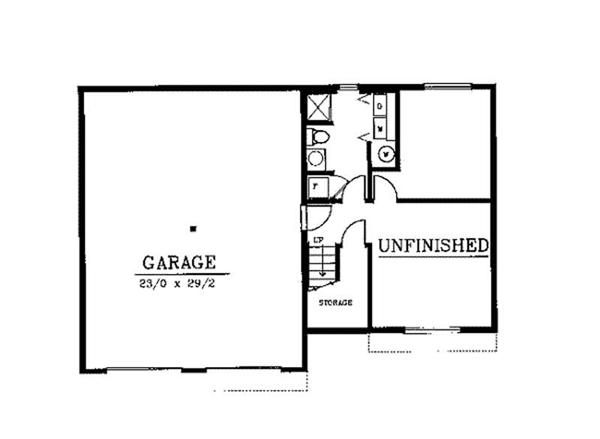 Basement Floor Plan