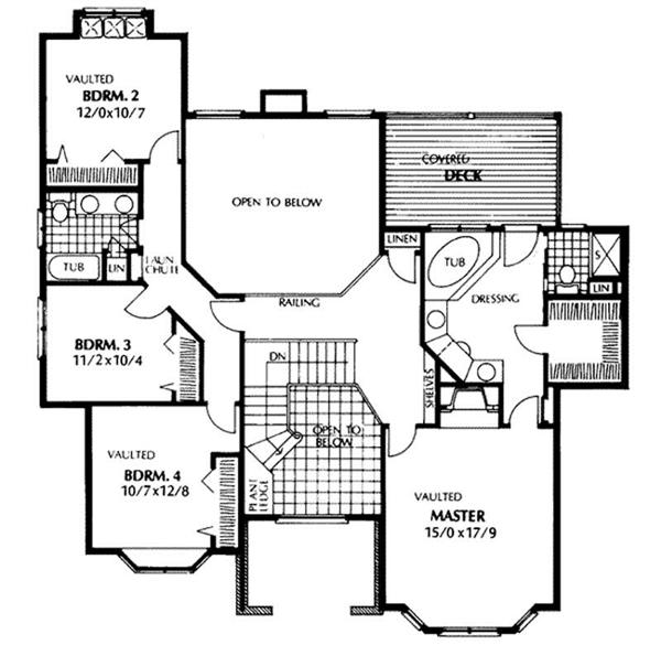 Upper Floor Plan