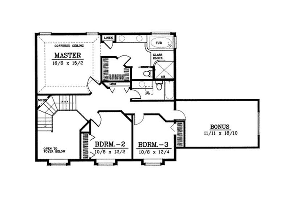 Upper Floor Plan