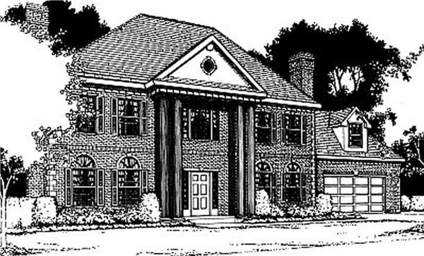 Main image for house plan # 2104
