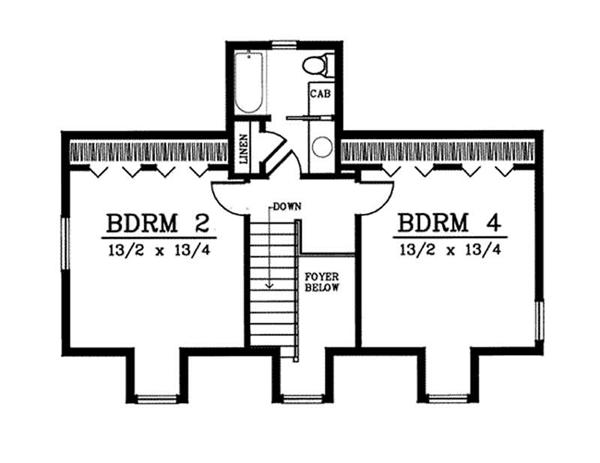 Upper Floor Plan