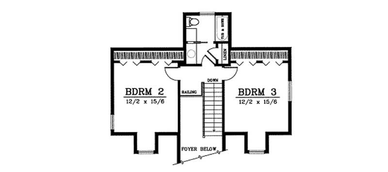 Upper Floor Plan