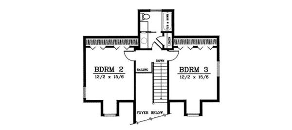 Upper Floor Plan