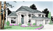 European Plans DDI96-209 color front rendering.