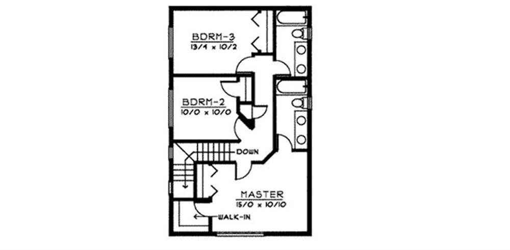 Upper Floor Plan