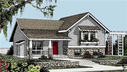 Main image for house plan # 1967