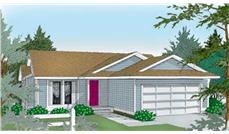 Main image for house plan # 1957