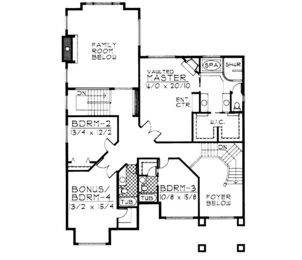 Upper Floor Plan