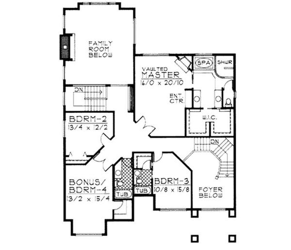 Upper Floor Plan
