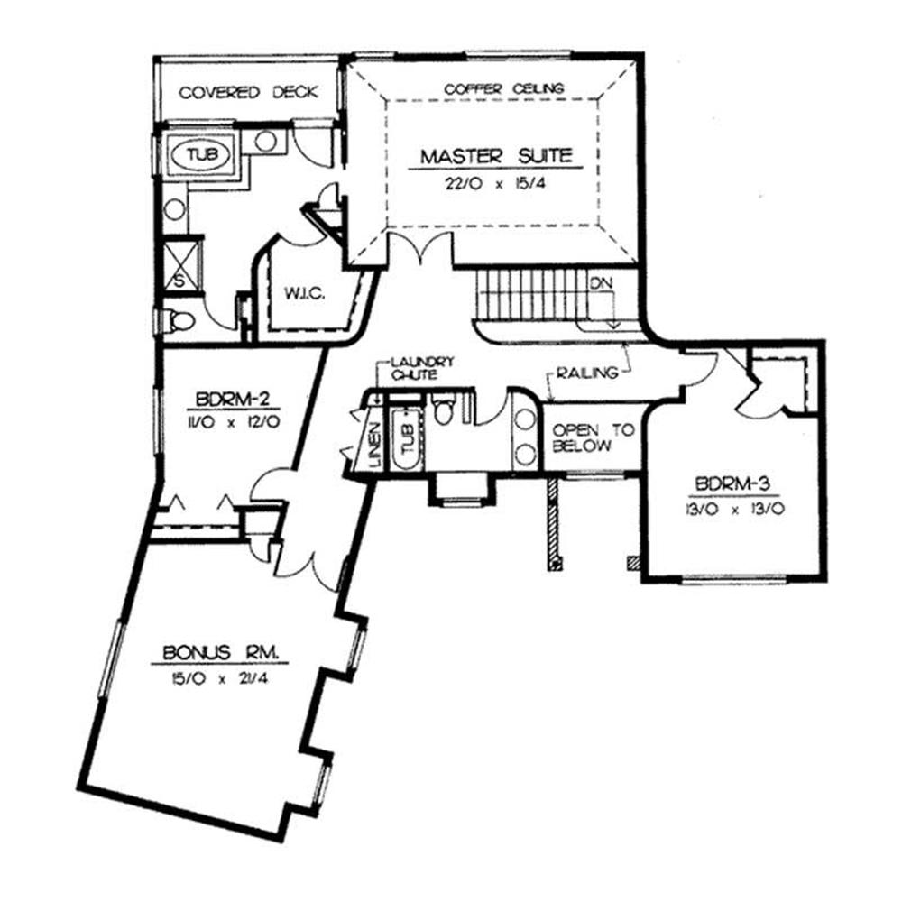 Upper Floor Plan