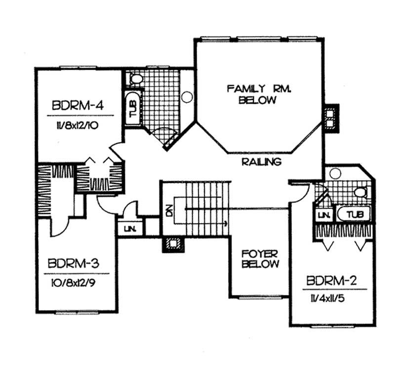 Upper Floor Plan