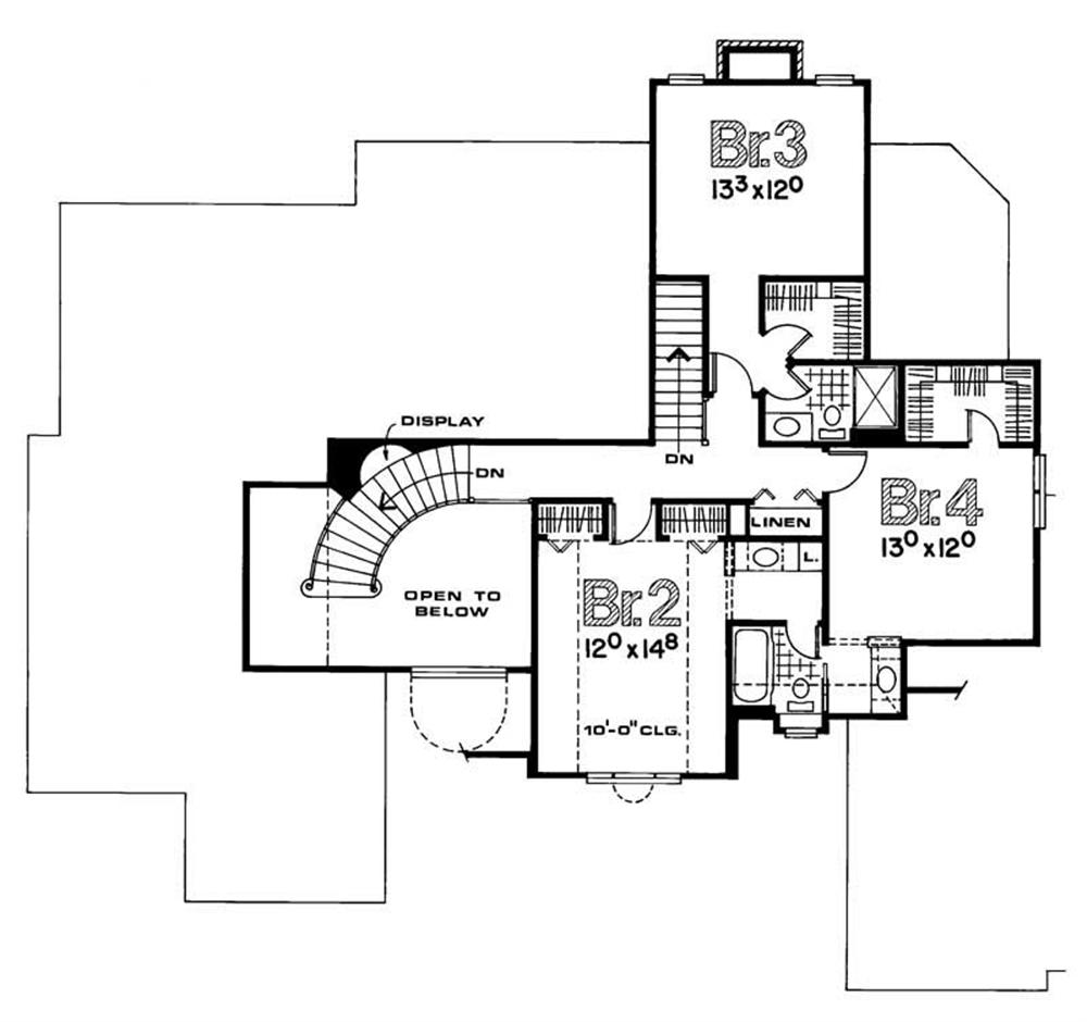 Upper Level Floor Plan