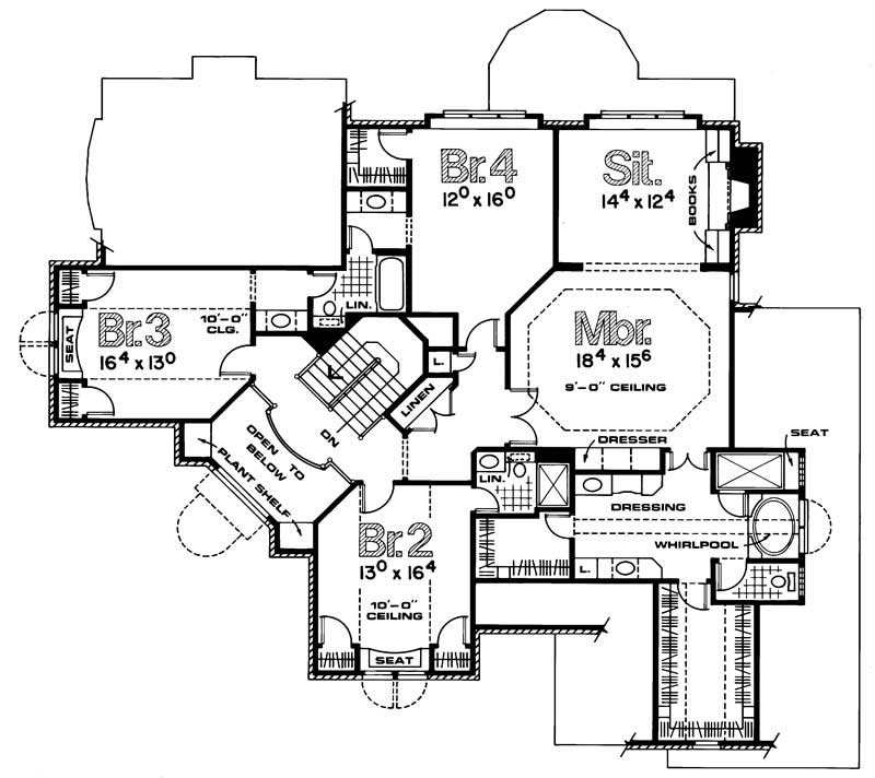 Upper Level Floor Plan