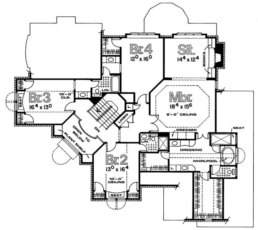 Upper Level Floor Plan