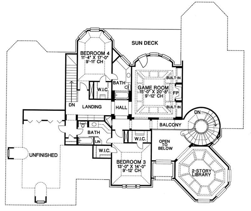 Upper Level Floor Plan