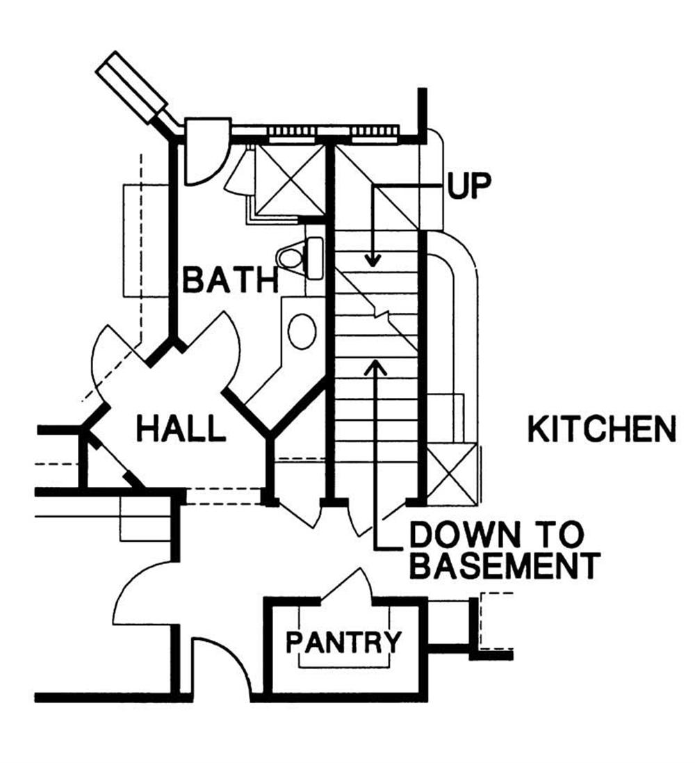 Basement Stairway