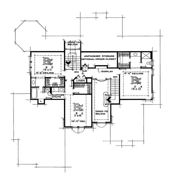 Upper Level Floor Plan