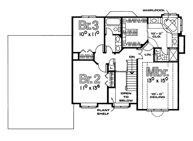 Upper Level Floor Plan