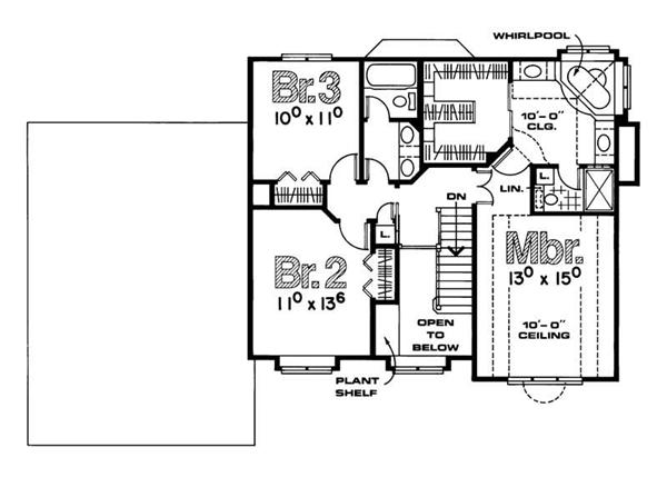Upper Level Floor Plan