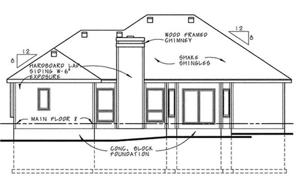REAR ELEVATION