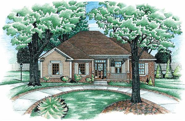 Main image for house plan # 6245
