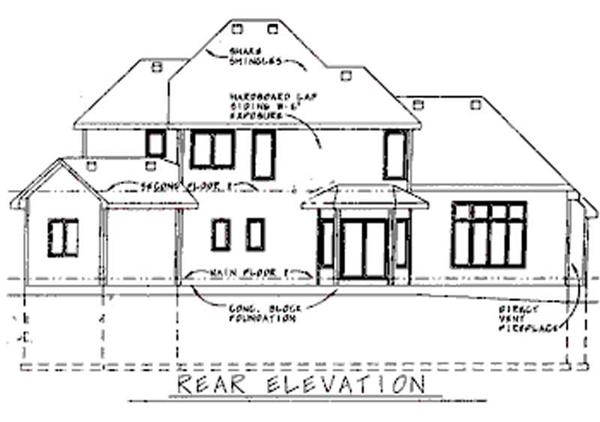 REAR ELEVATION