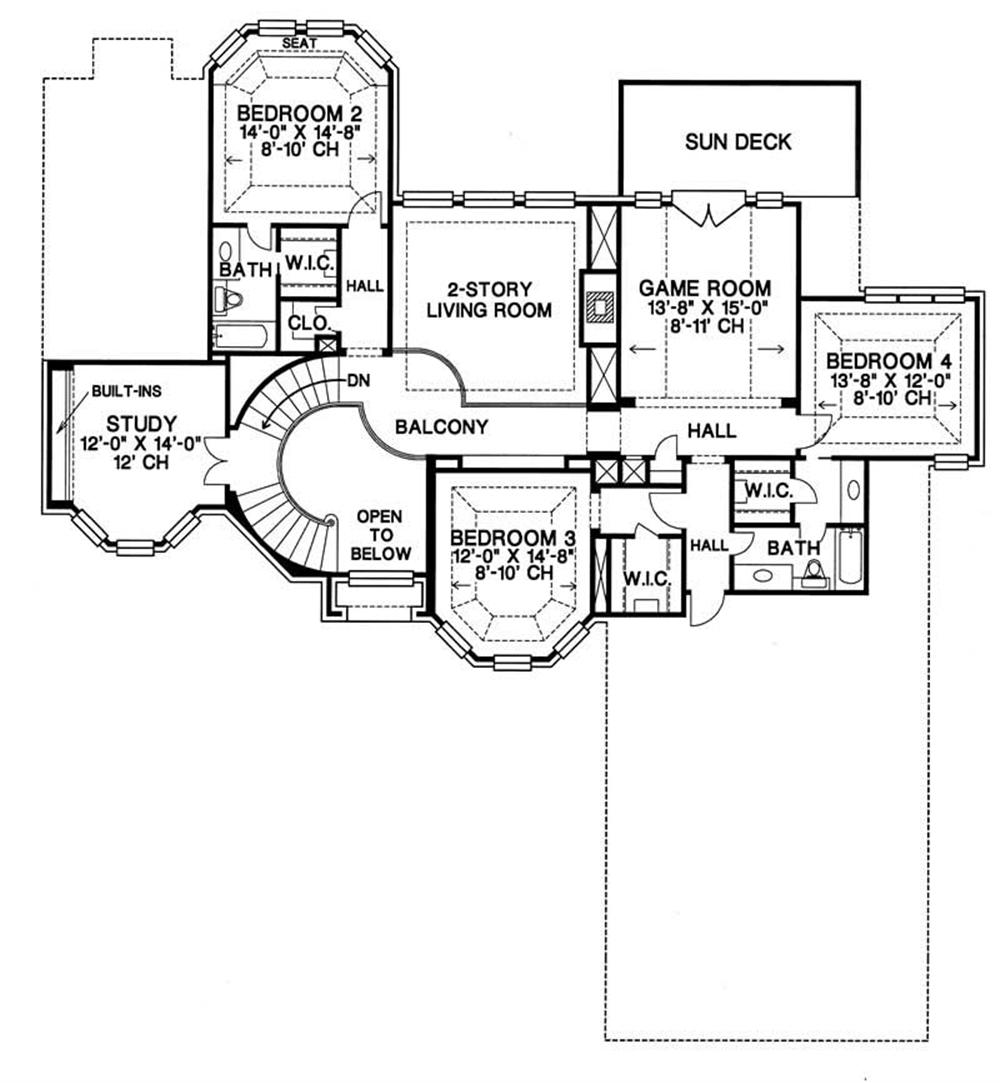 Upper Level Floor Plan