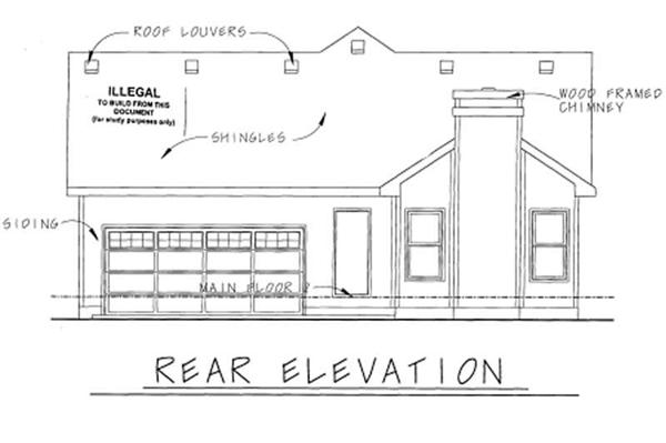 REAR ELEVATION